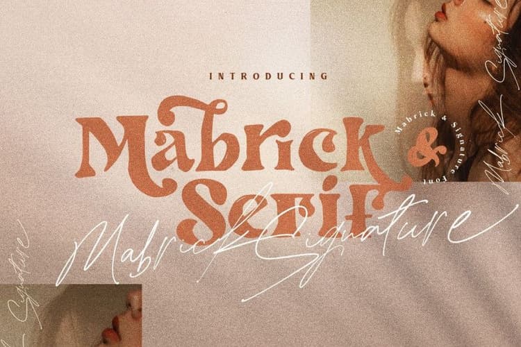 Mabrick Playful Font Duo