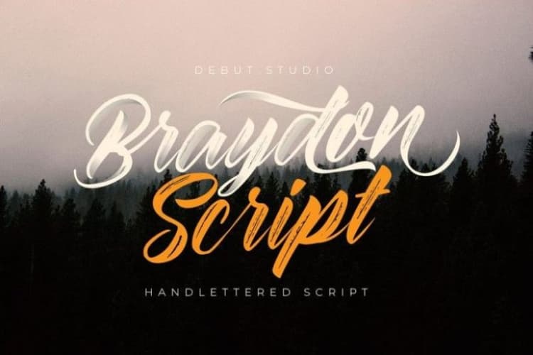 Braydon Script Font