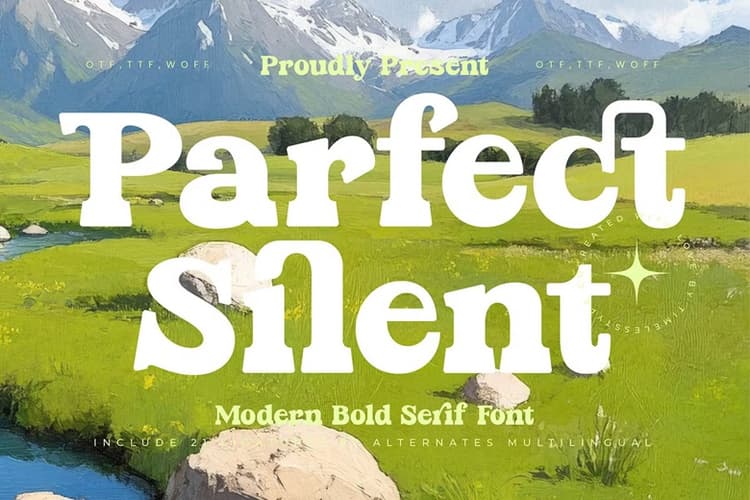 Parfect Silent Font