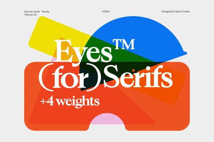 Eyes for Serifs Font Family