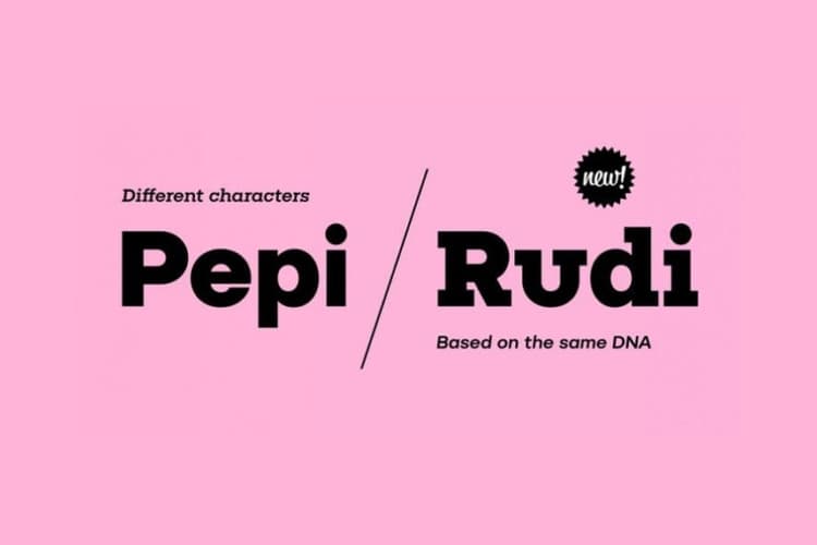 Pepi/Rudi Font Family