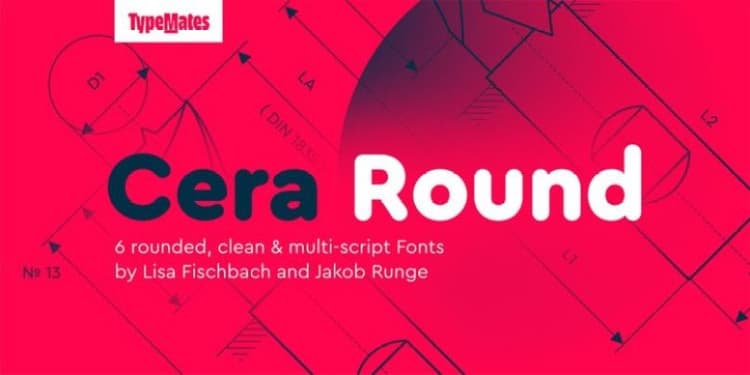 Cera Round Pro Font Family