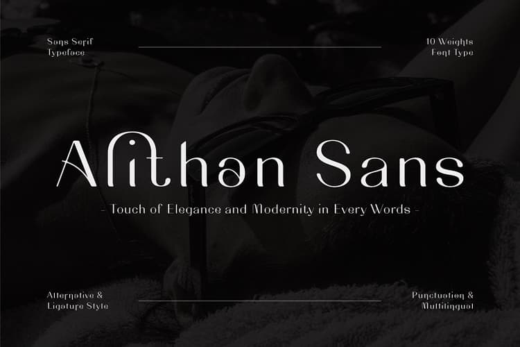 Alithan Sans Font Family