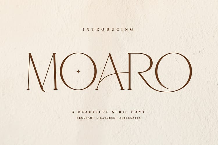 Moaro Font
