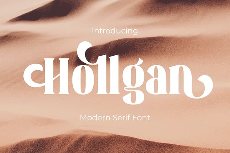 Hollgan Font