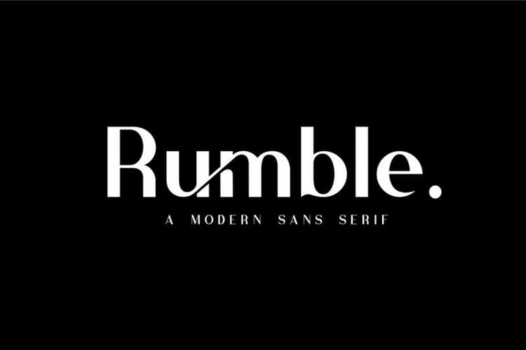 Rubmble Font