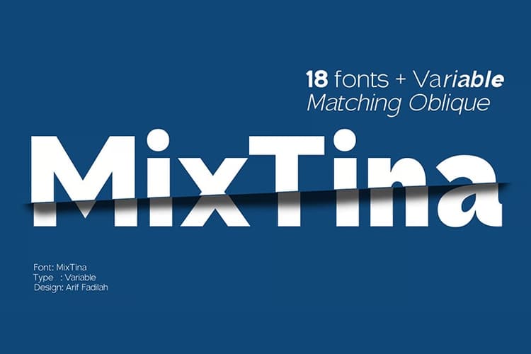 MixTina Font