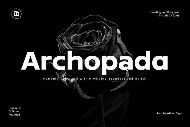 Archopada Font Family