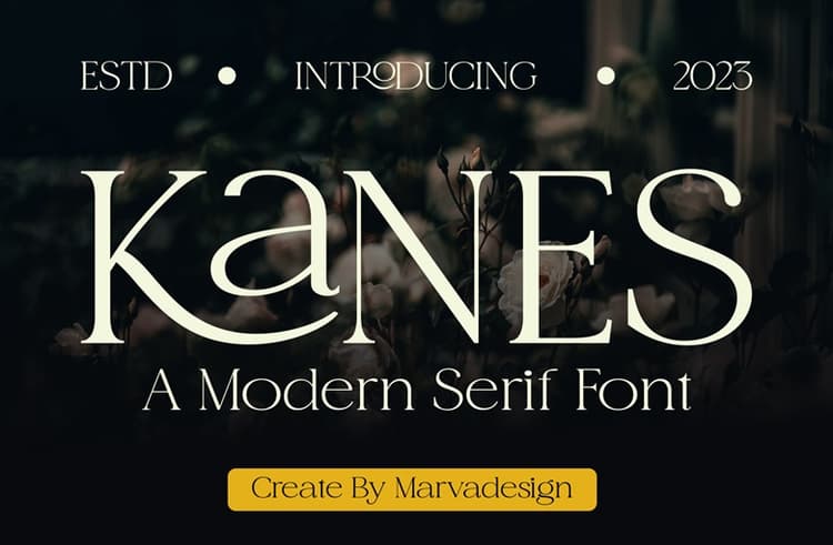 Kanes Font