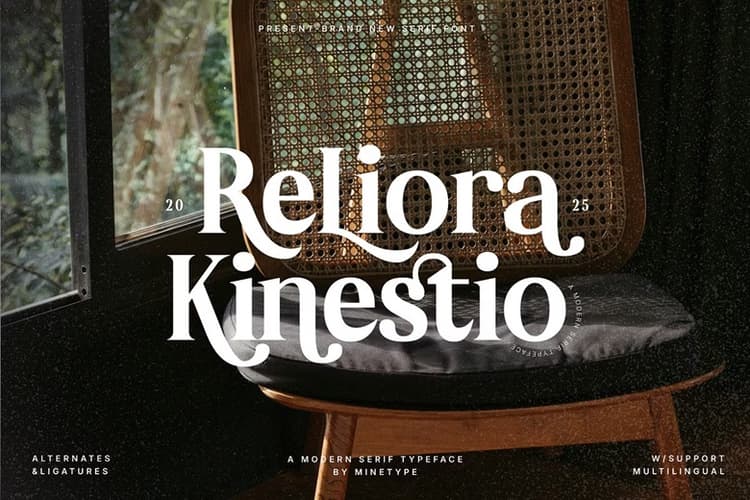Reliora Kinestio Font