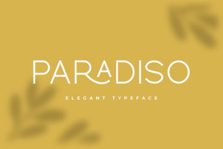 Paradiso Font
