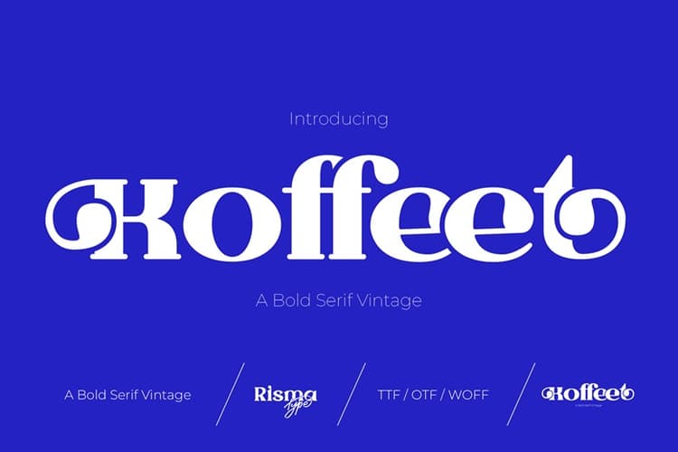 Koffeet Font
