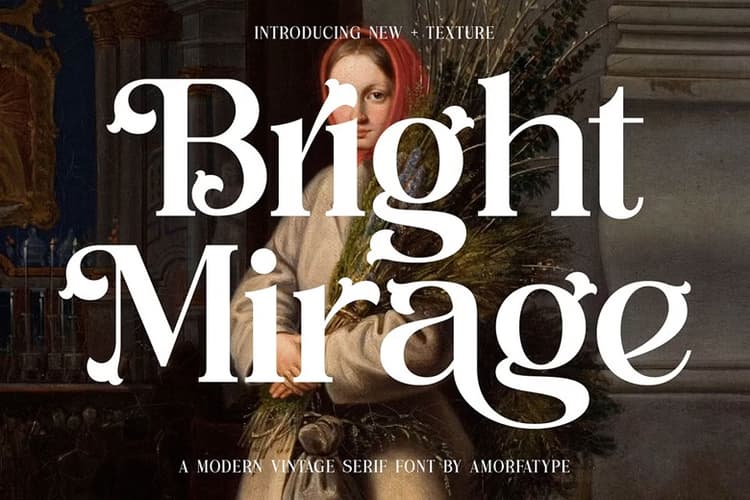 Bright Mirage Font