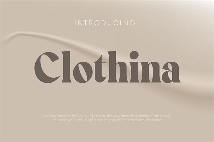 Clothina Font