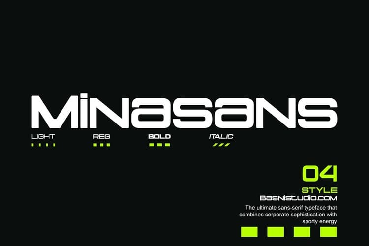 Minasans Font