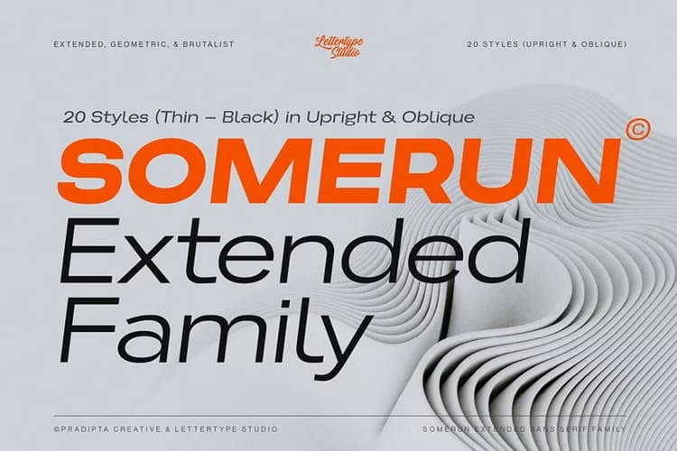 Somerun Font