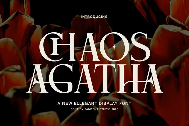 Chaos Agatha Font