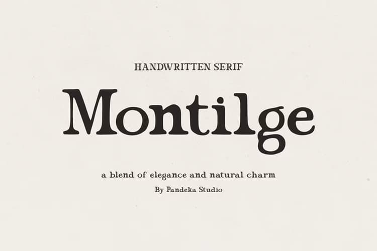 Montilge Font