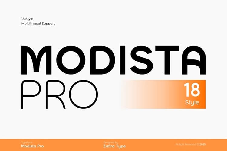 Modista Pro Font