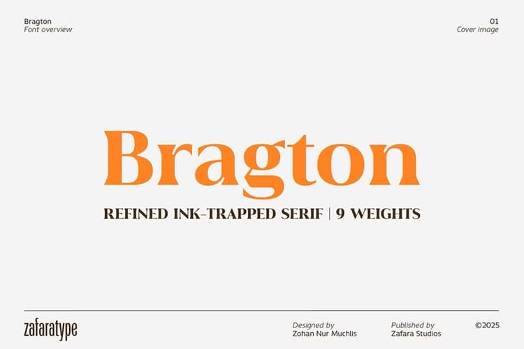 Bragton Font