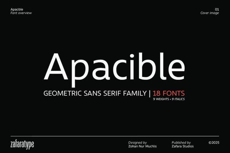 Apacible Font