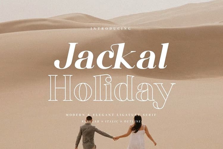 Jackal Holiday Font Family