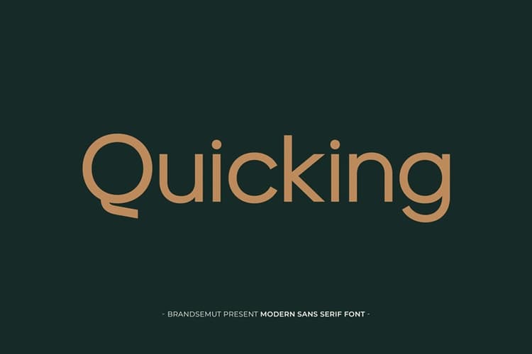 Quicking Font