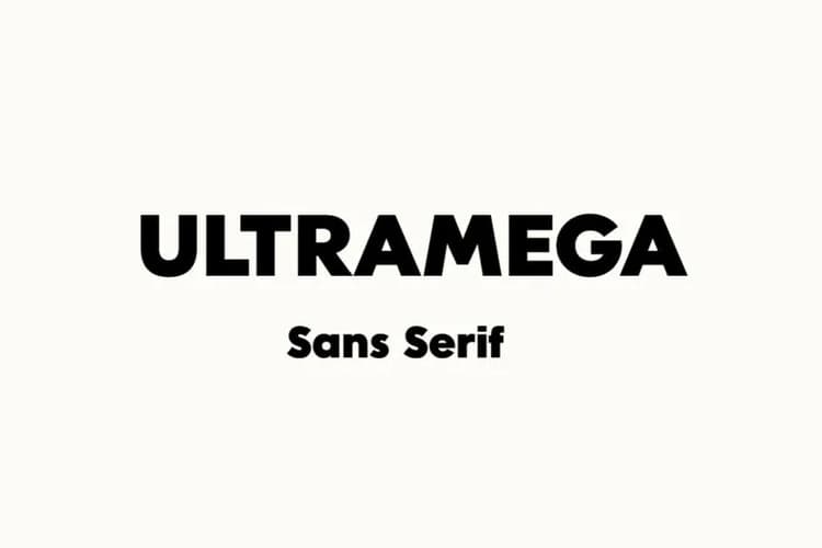 Ultramega Font Family