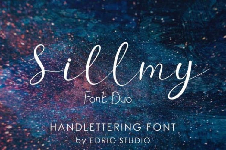 Sillmy Script Font Duo
