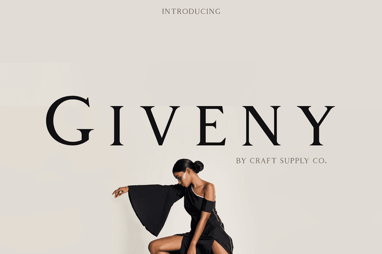 Giveny Serif Font Family