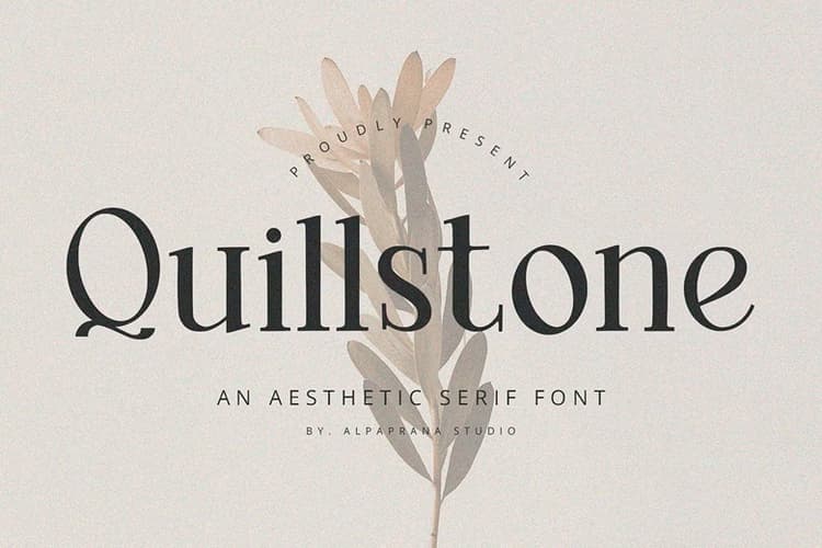 Quillstone Font