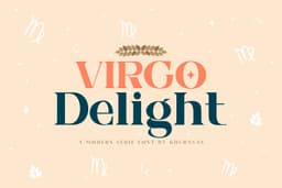 Virgo Delight Font