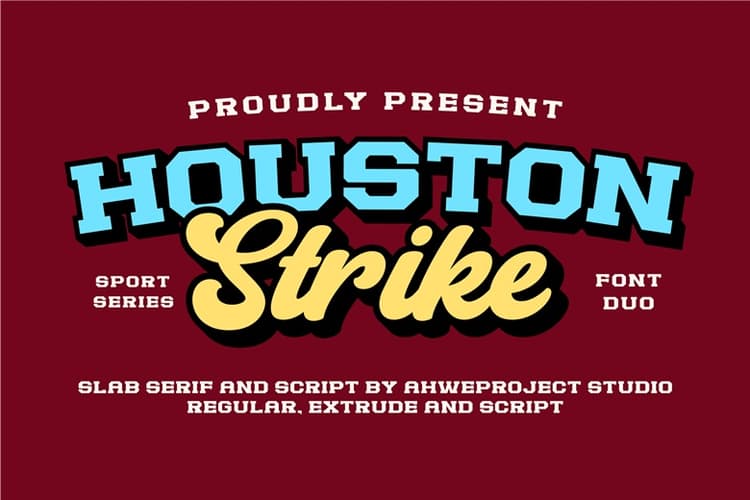 Houston Strike Font