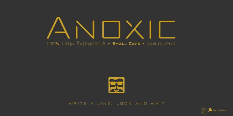 Anoxic Font Family