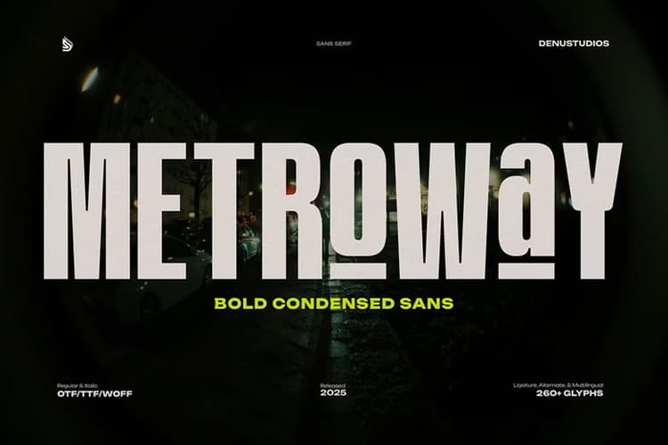 Metroway Font