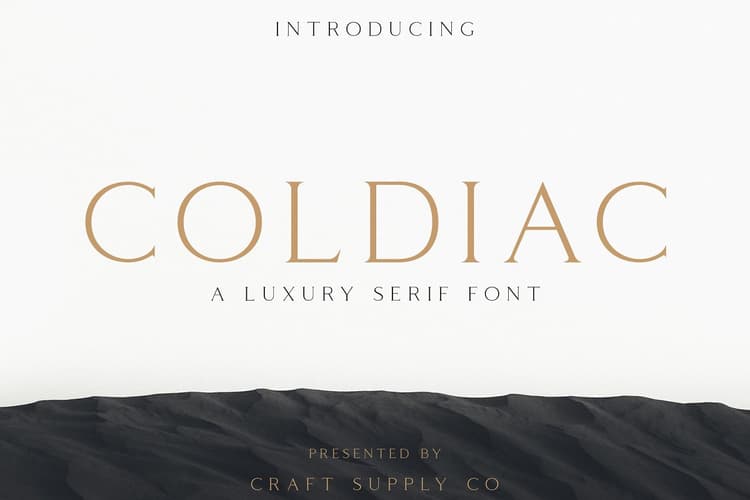 Coldiac Font Family