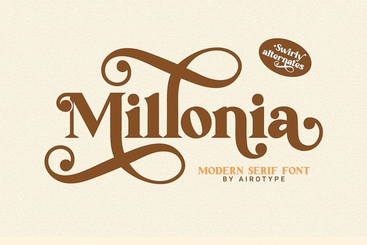 Millonia Font