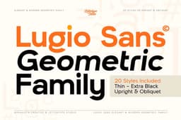 Lugio Sans Font