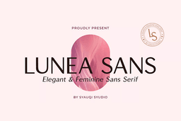 Lunea Sans Font