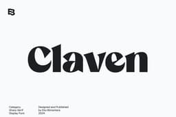 Claven Font