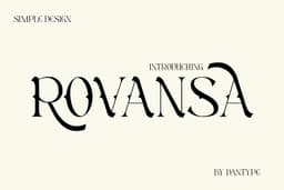 Rovansa Font
