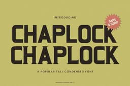 Chaplock Font