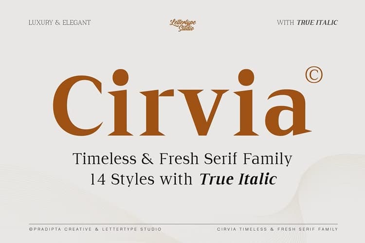 Cirvia Font