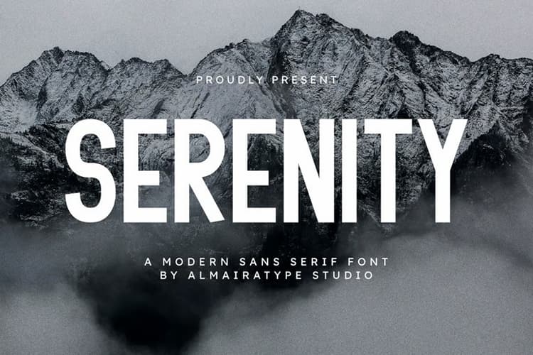 Serenity Font Free