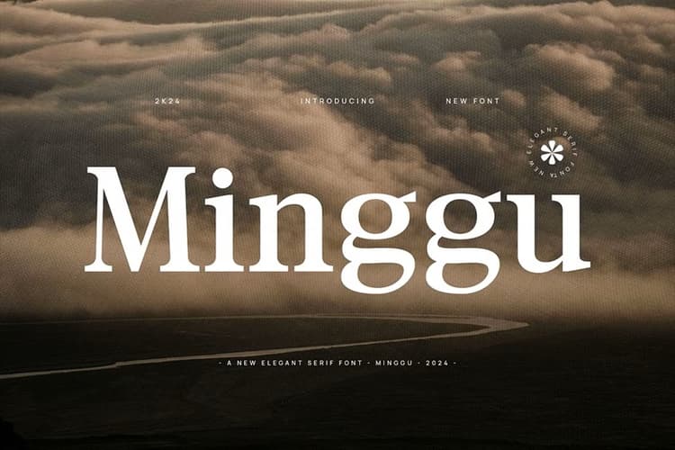 Minggu Font