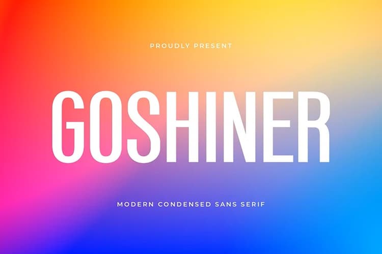 Goshiner Font