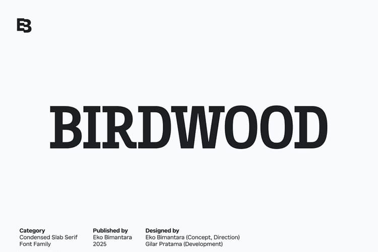 Birdwood Font Family