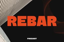 Rebar Font