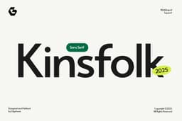 Kinsfolk Font
