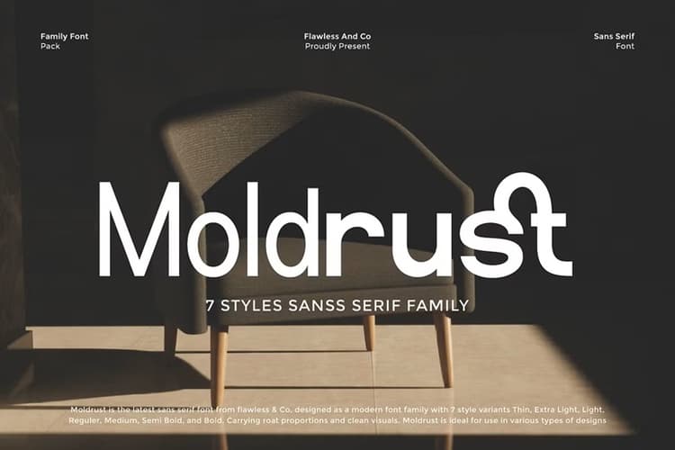 Moldrust Font